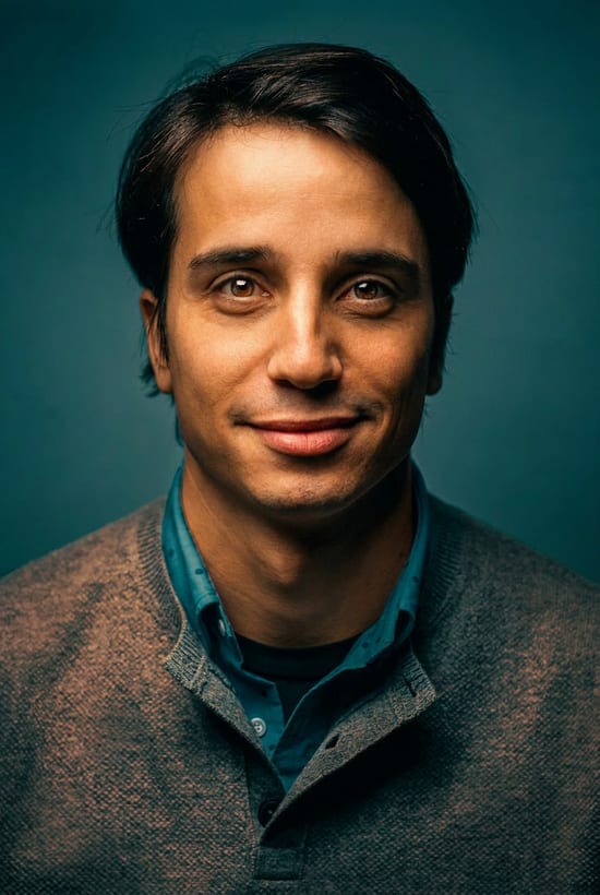 A cinematic colour grade, another option for a profile picture.